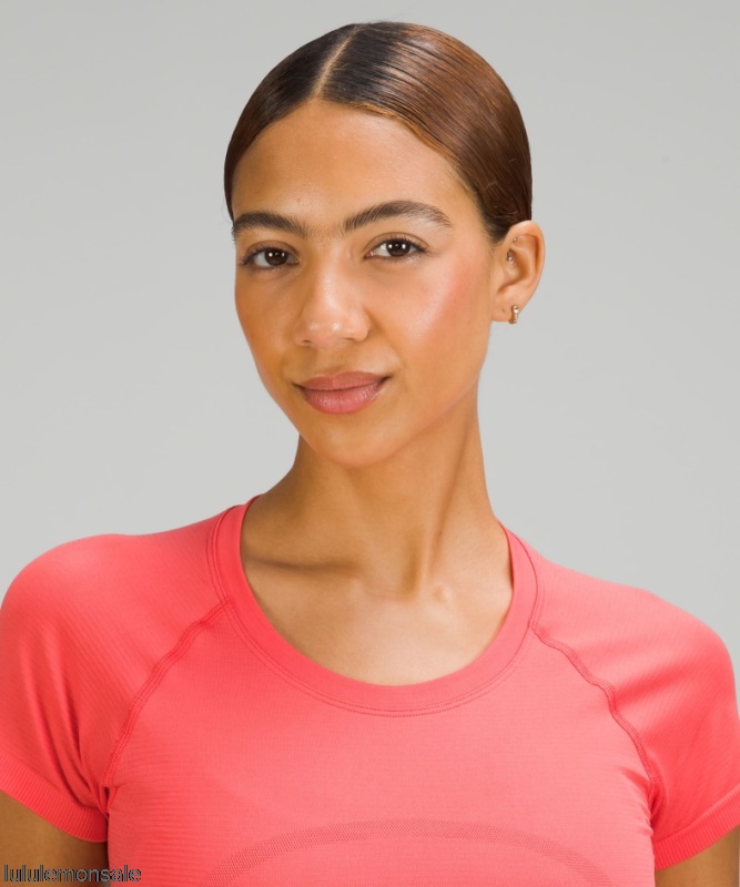 Lululemon Damen DELULU150 | Swiftly Tech Kurzarmshirt 20 Pale Himbeere
